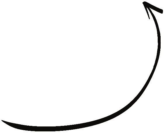 Flèche qui fait le lien entre le texte et l'image d'introduction du jeu de cartes.